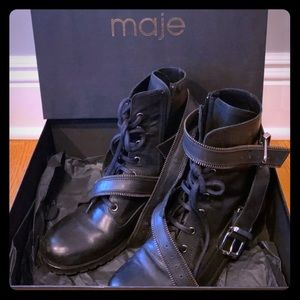 MAJE Catawiki Biker/Combat Boots